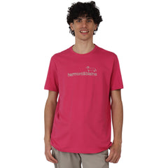 T-shirt Harmont&Blaine Scritta Gommata Grande