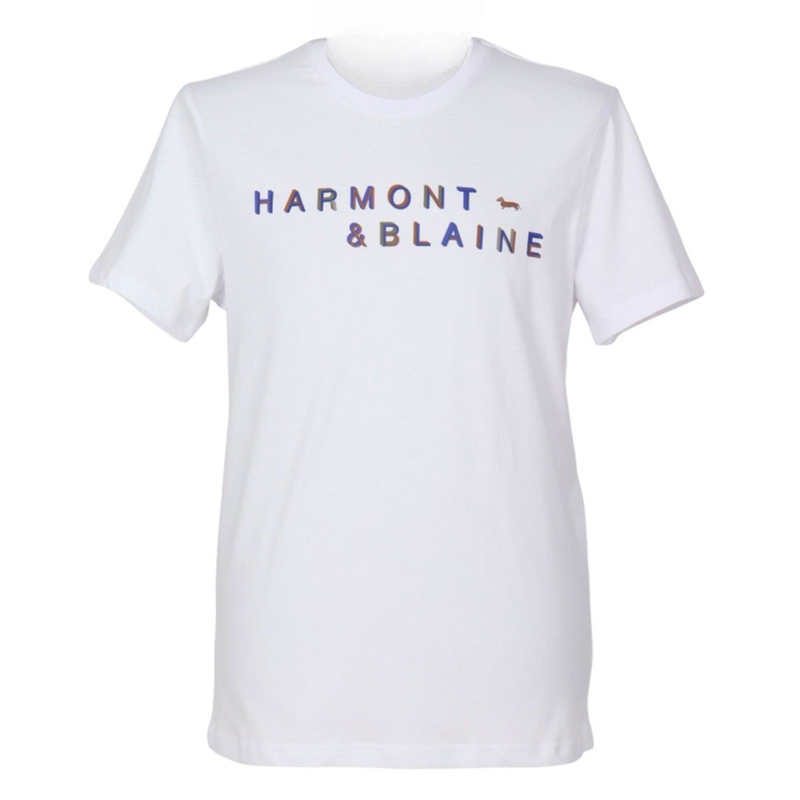 T-shirt logo girocollo Harmont&Blaine