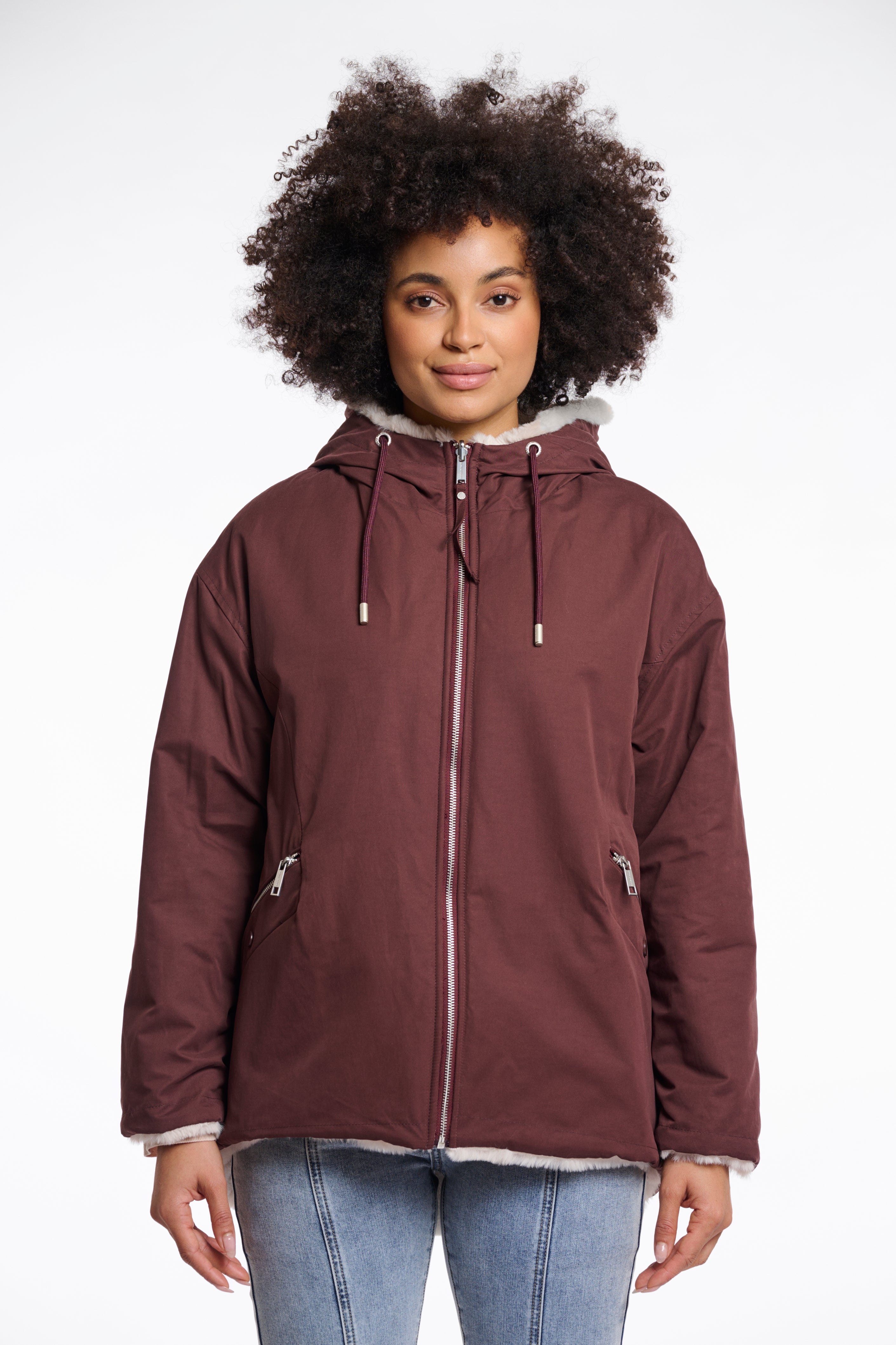 Giacca Reversibile Ines Rino&Pelle