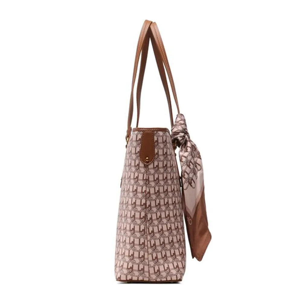 Borsa shopping Lui-jo con foulard