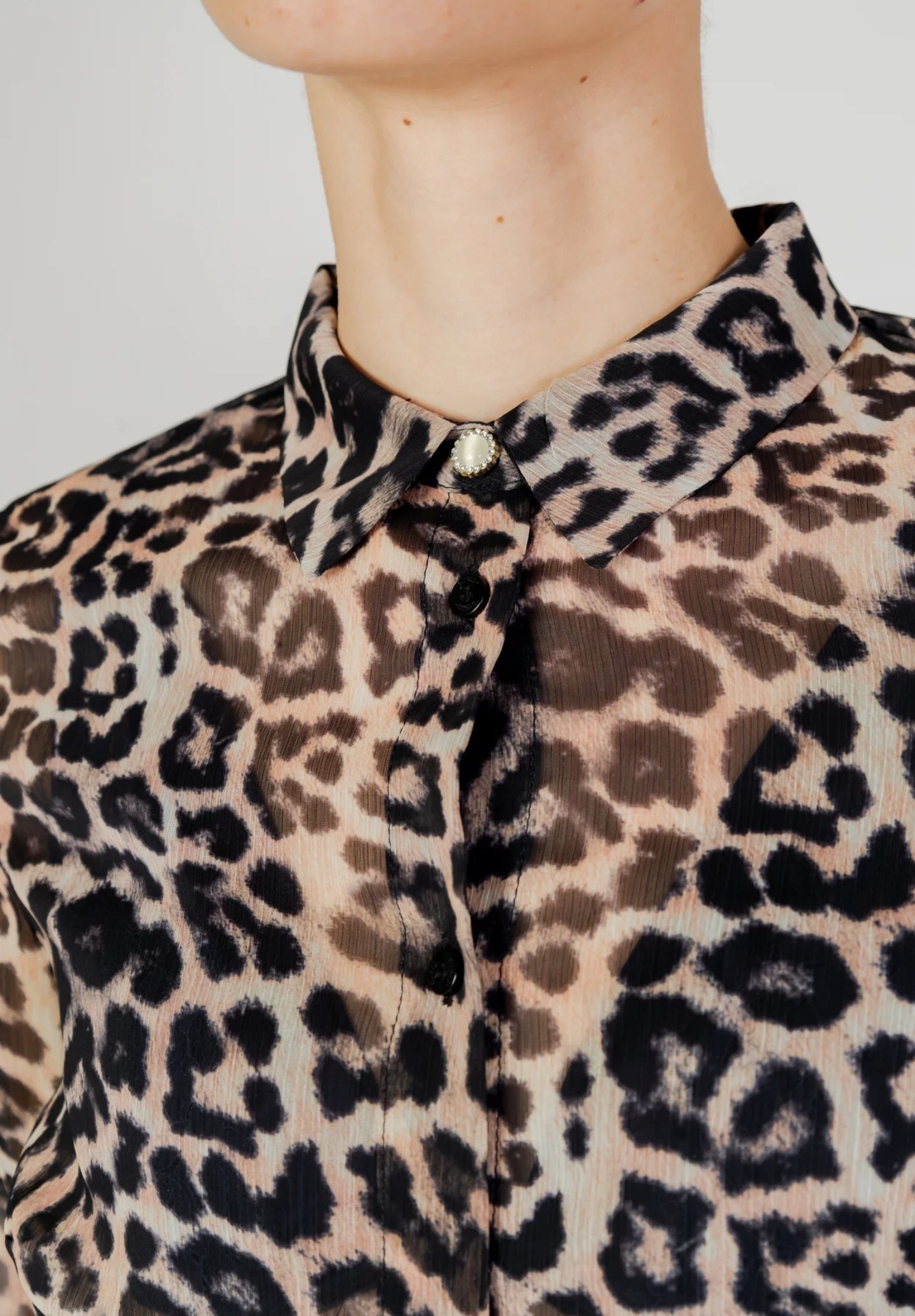 Camicia stampa Animalier Guess