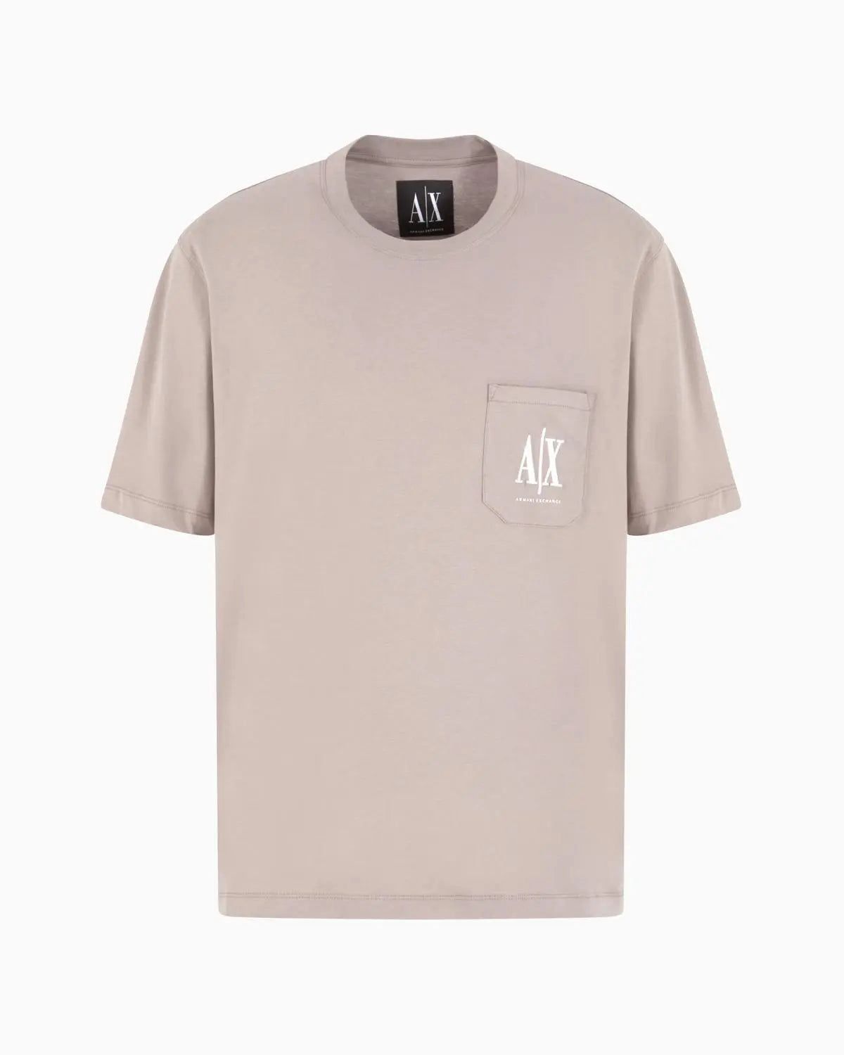 T-shirt Armani Exchange Con Taschino E Logo