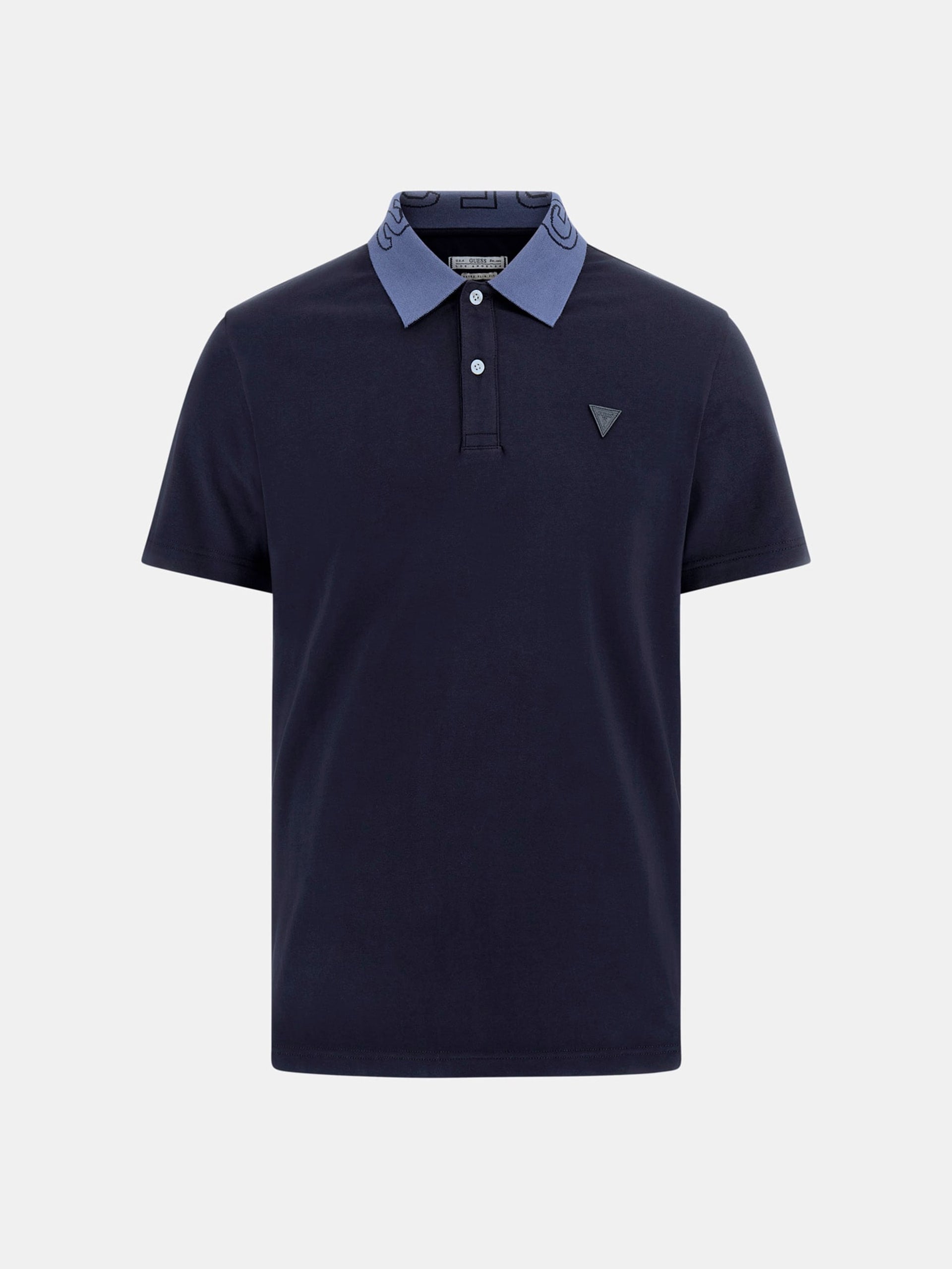 Polo colletto logato Guess