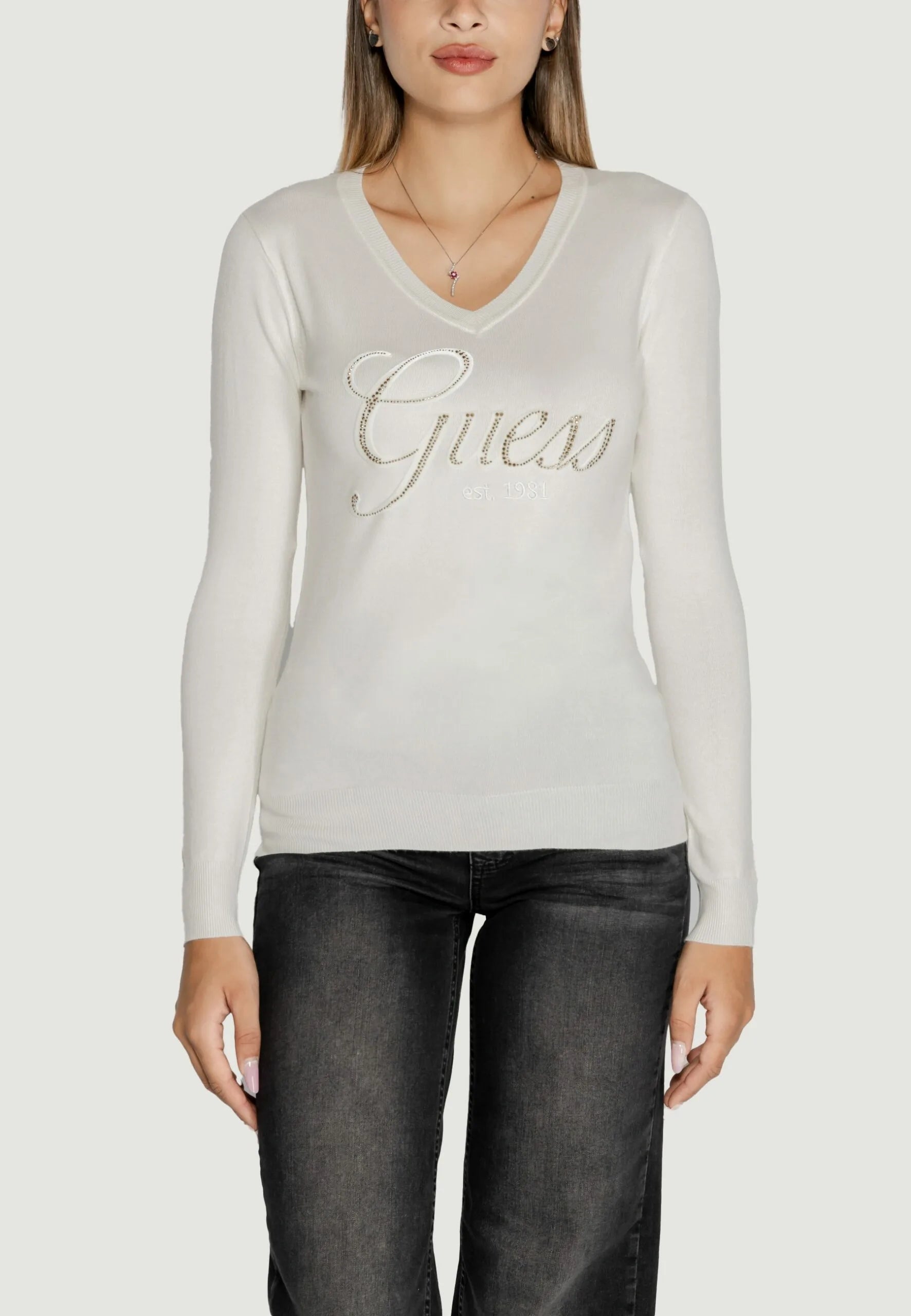 Maglione Guess con strass